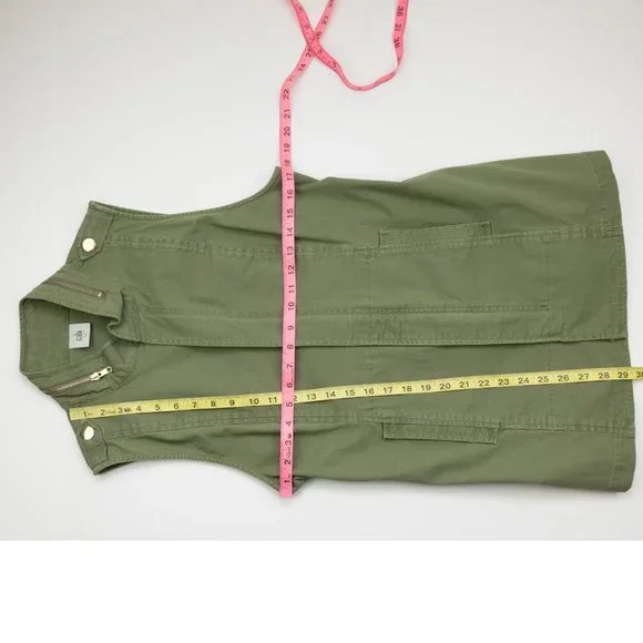 Cabi #5105 Explorer Vest Outwerar Utility Miitary Olive Green Size Small - Picture 7 of 7